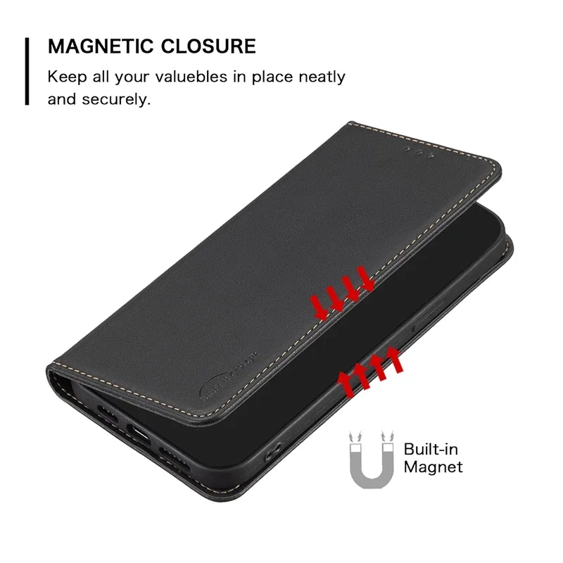 For Honor 90 REA-NX9 Case Luxury Flip Magnetic Phone Case on For Funda Huawei Honor 90 Lite Honor90 Pro Leather Card Cover Coque 4