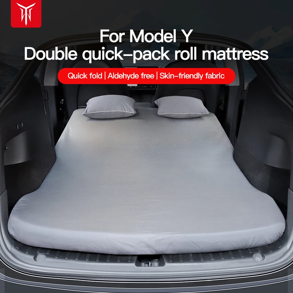 YZ For Tesla Model Y Camping Mattress Portable Foldable Memory Foam for