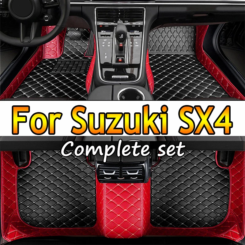Autostoelhoezen set voor Suzuki SX4 2007-2024, lederen