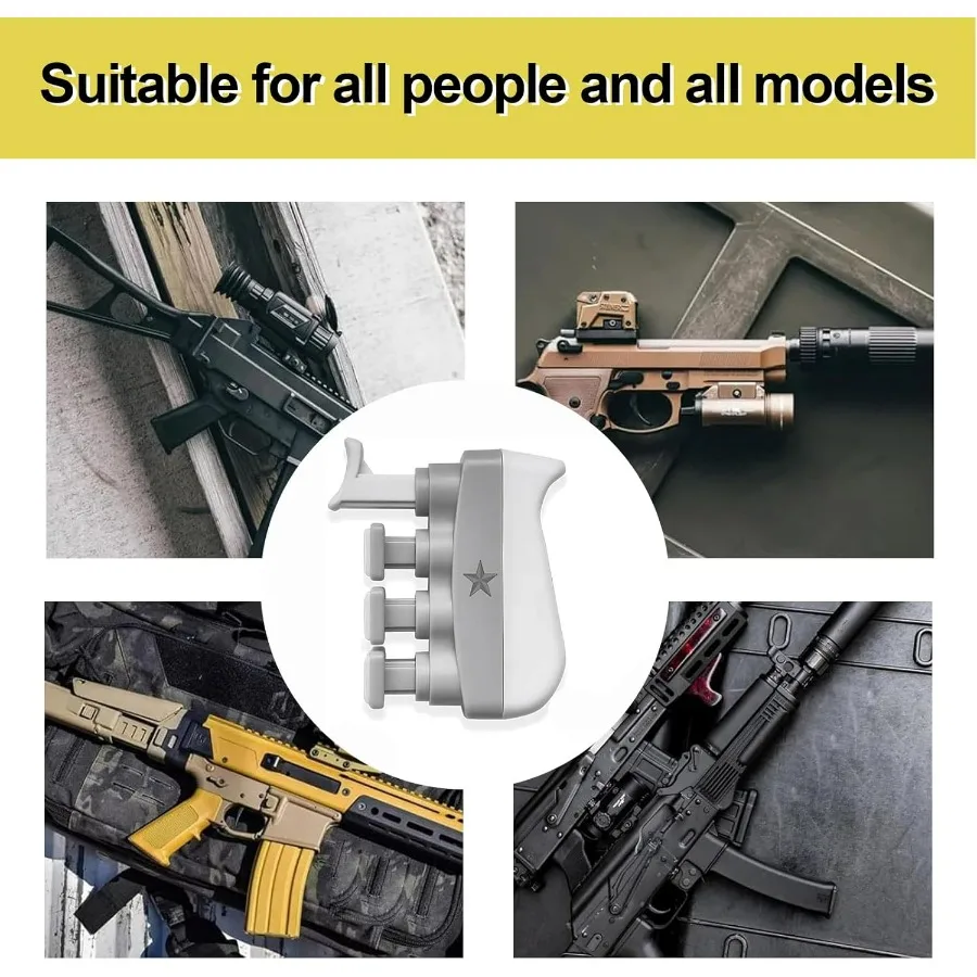 Trigger Trainer Dry Fire Practice Tool – Compact Shooting Rhythm and Training Device, Adjustable Resistance for Firearm Accuracy