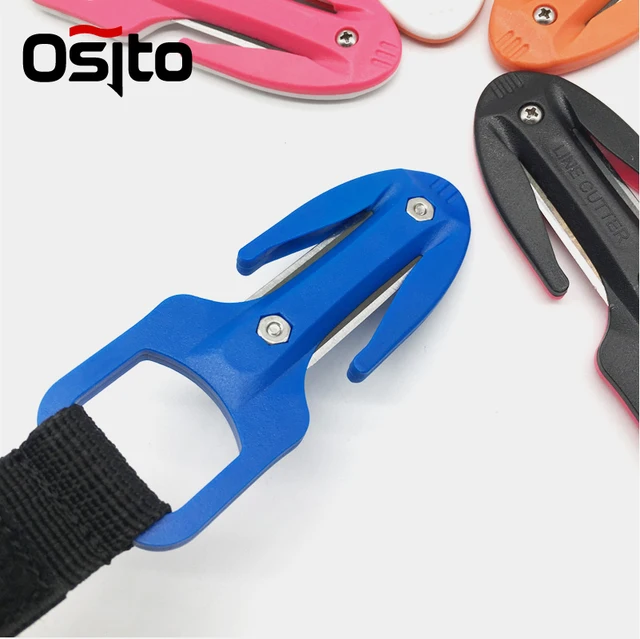 Ceramic Diving Line Cutter With Pouch Scuba Divers Rescue Tool With Steel Blade Easy To Carry 4