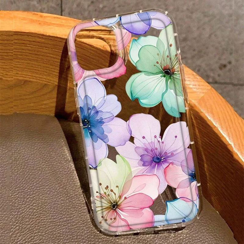 ตัวเลือกสินค้า เคสโทรศัพท์ลายดอกไม้สไตล์วินเทจ