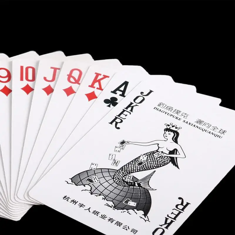 Marked Stripper Deck Playing Cards Poker Magic Tricks Close Up Street Illusion Gimmick Mentalism Kid Child Puzzle Toy Magia Card 4