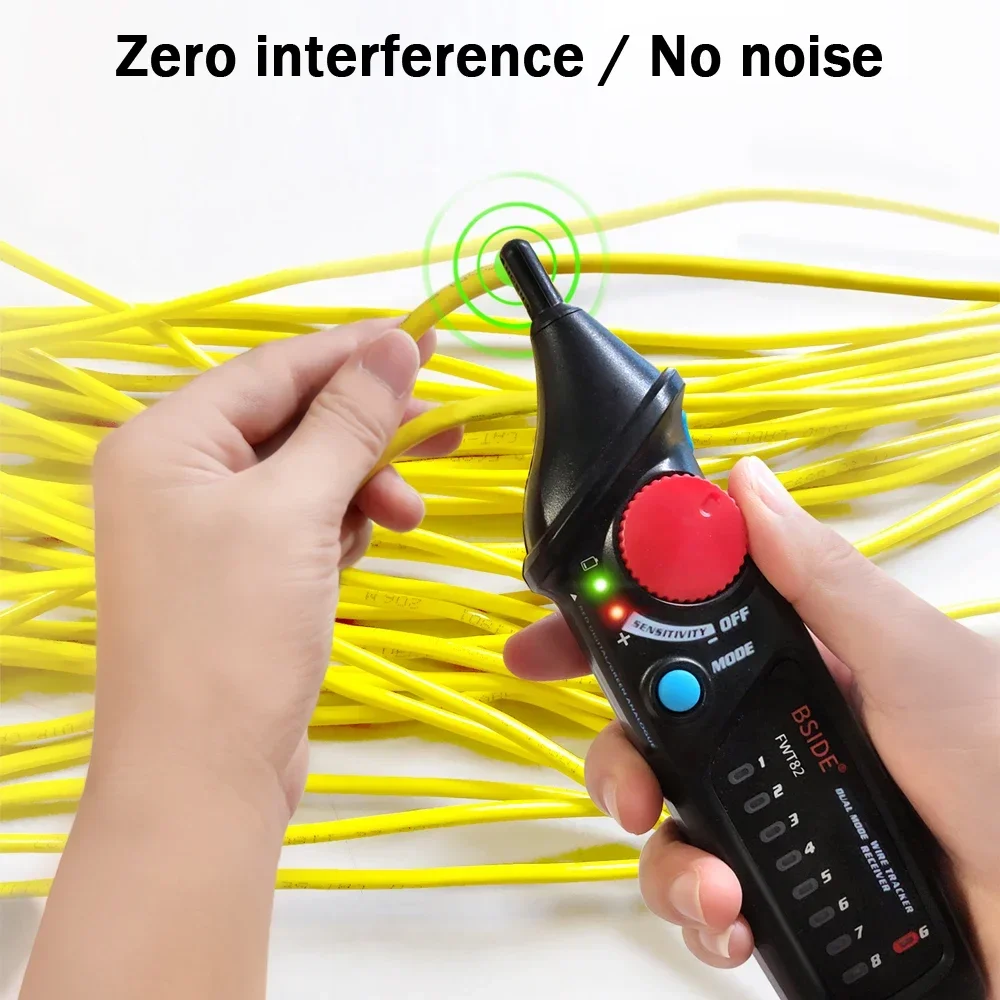 BSIDE FWT82/81 Network Cable Tracker Professional RJ45 RJ11 Telephone Toner for Ethernet LAN analyzer tools