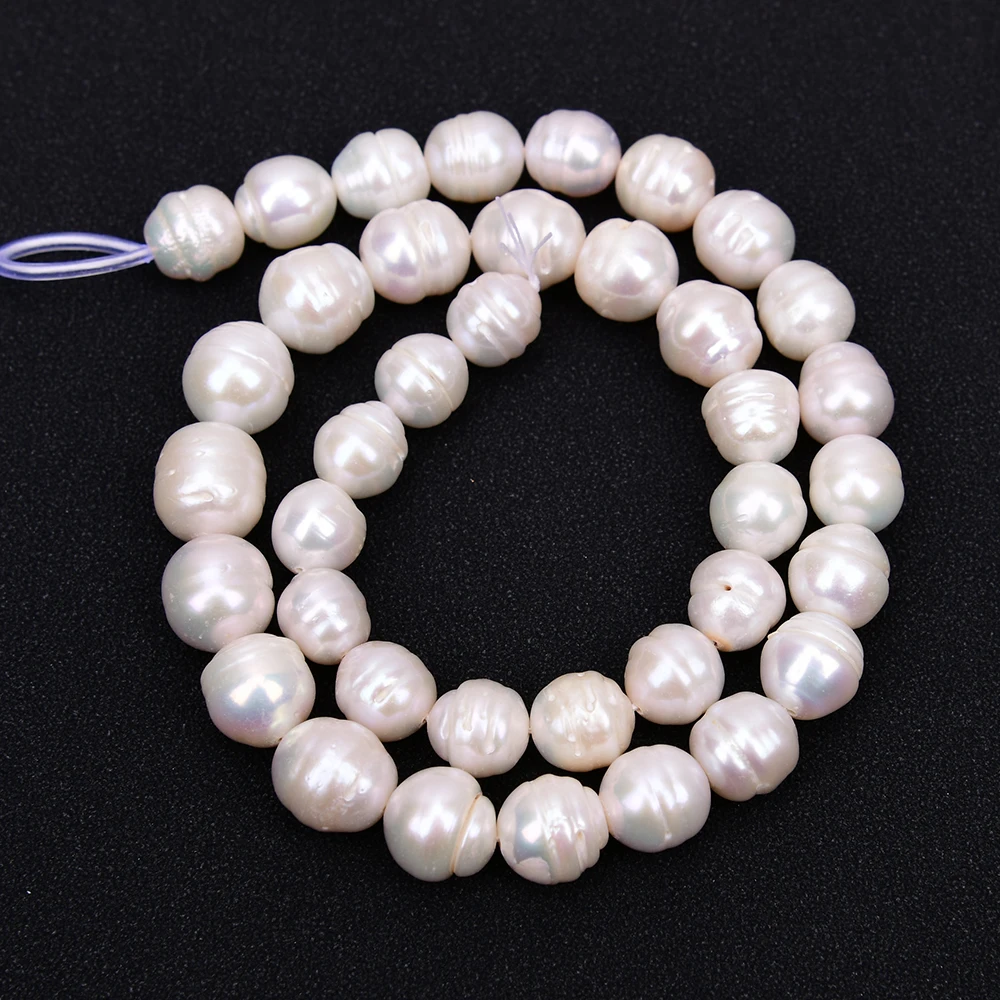 

Бусины для бижутерии, 5 нитей, 9x10x12 мм