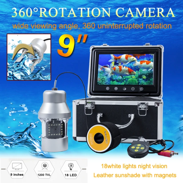 F08AL Professional Underwater Fishing Video Camera Waterproof IP68