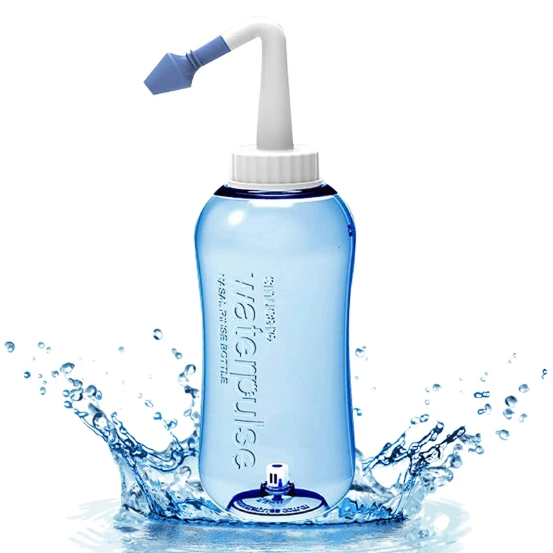Nasal Wash Cleaner Nasal Irrigator Baby Spray Aspirator Syringe Wash Baby Irrigator Bottle Sink Rhinitis Treatment Device nose wash cleaner