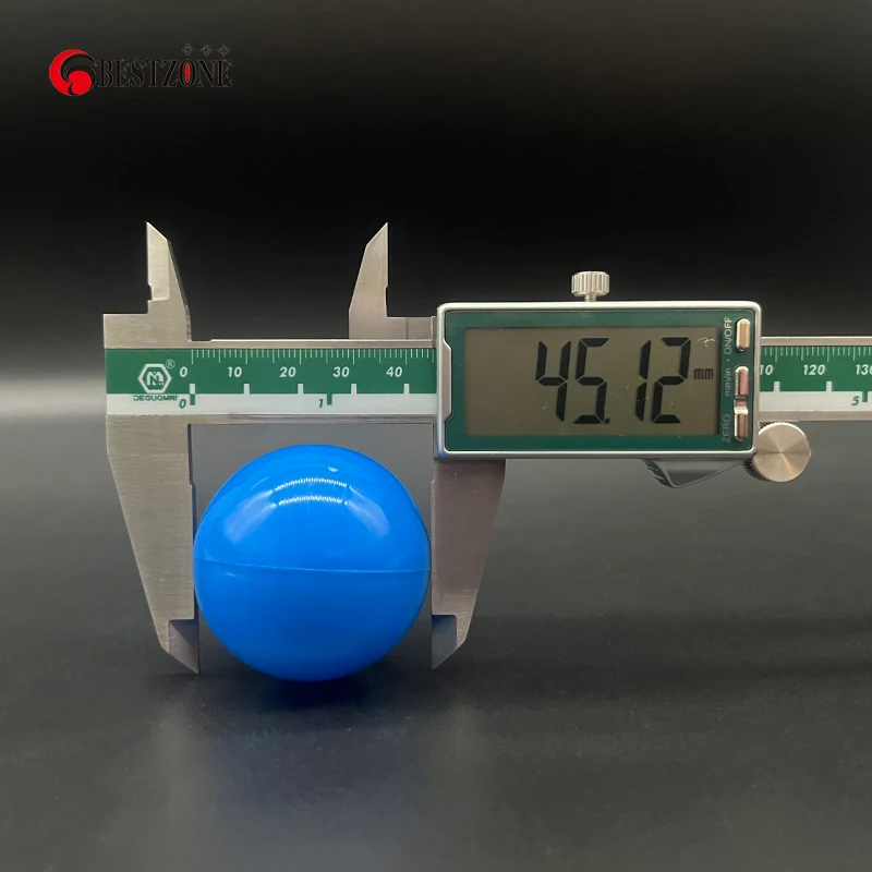 5Pcs 45MM 4.5CM 1.77Inch Toy Capsules Surprise Ball Mixed Colors Soft Empty Baby Kid Grasping Round Ornament For Vending Machine