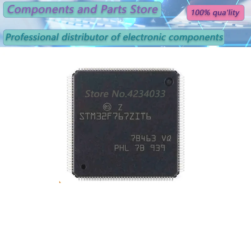 

1PCS STM32F767ZIT6 STM32F767Z STM32F76 QFP144 New Original Stock