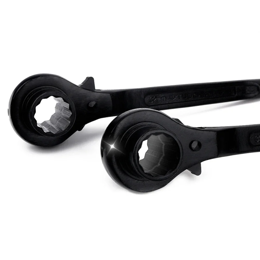 30-32mm Hexagon Ratchet Spanner Industrial Grade Ratcheting Socket Wrench Multi-function Bidirectional Ratchet Socket Wrench