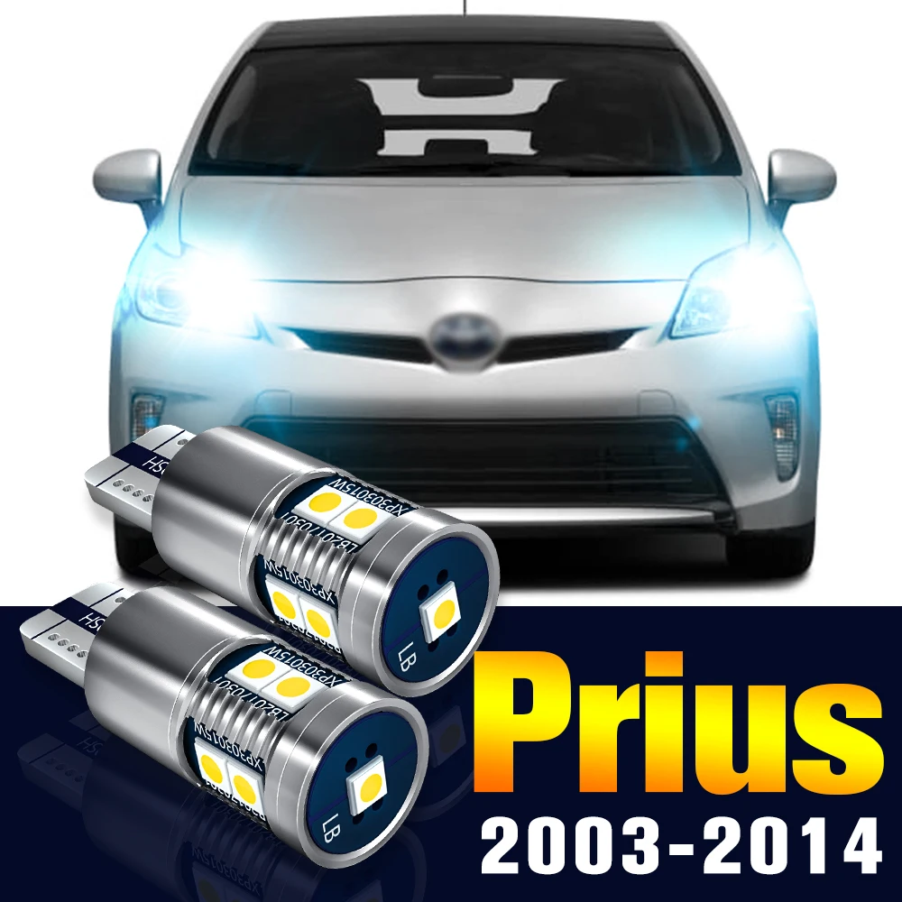 2pcs Led Clearance Light Bulb Parking Lamp For Toyota Prius 20032014