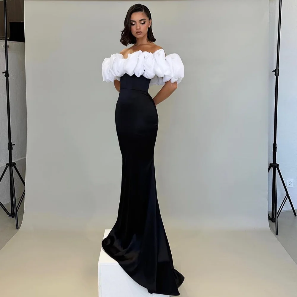 

Serendipity 2024 فساتين السهرة Evening Dress Arabia Elegant Trumpet Off The Shoulder Sheath Cocktail Prom Gown For Sexy Women