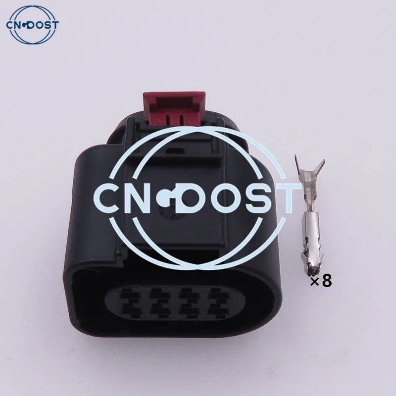 

1 Set 8 Way Lane Change Auxiliary System Plug Automobile Cable Harness Socket 4H0973714B 4H0 973 714 B