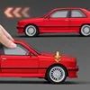 1:24 1988 BMW M3 E30 Alloy Sports Car Model Diecasts Metal Classic Car Model High Simulation Sound and Light Childrens Toys Gift 6