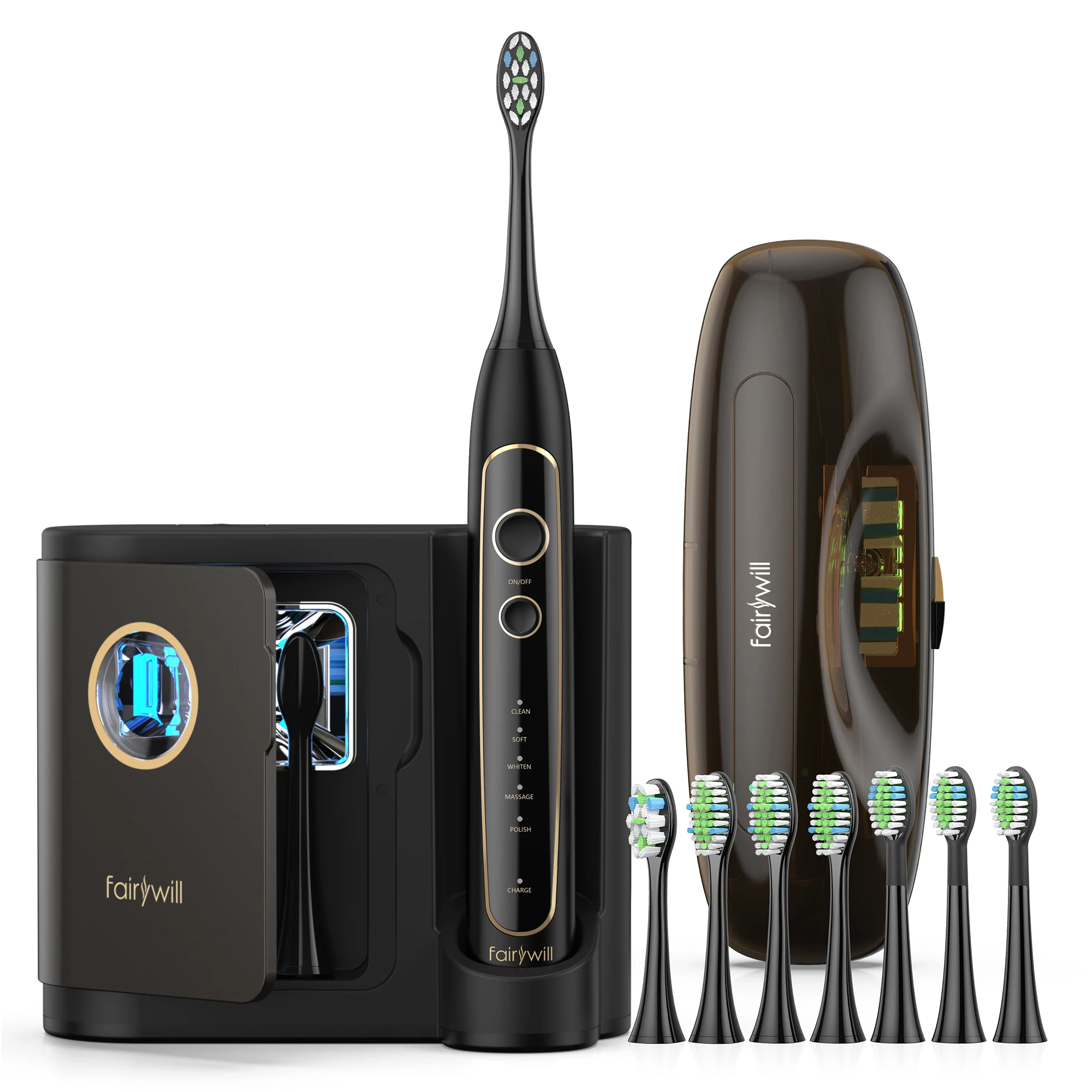 Fairywill Electric Toothbrush UltraSonic Power Whitening Toothbrush