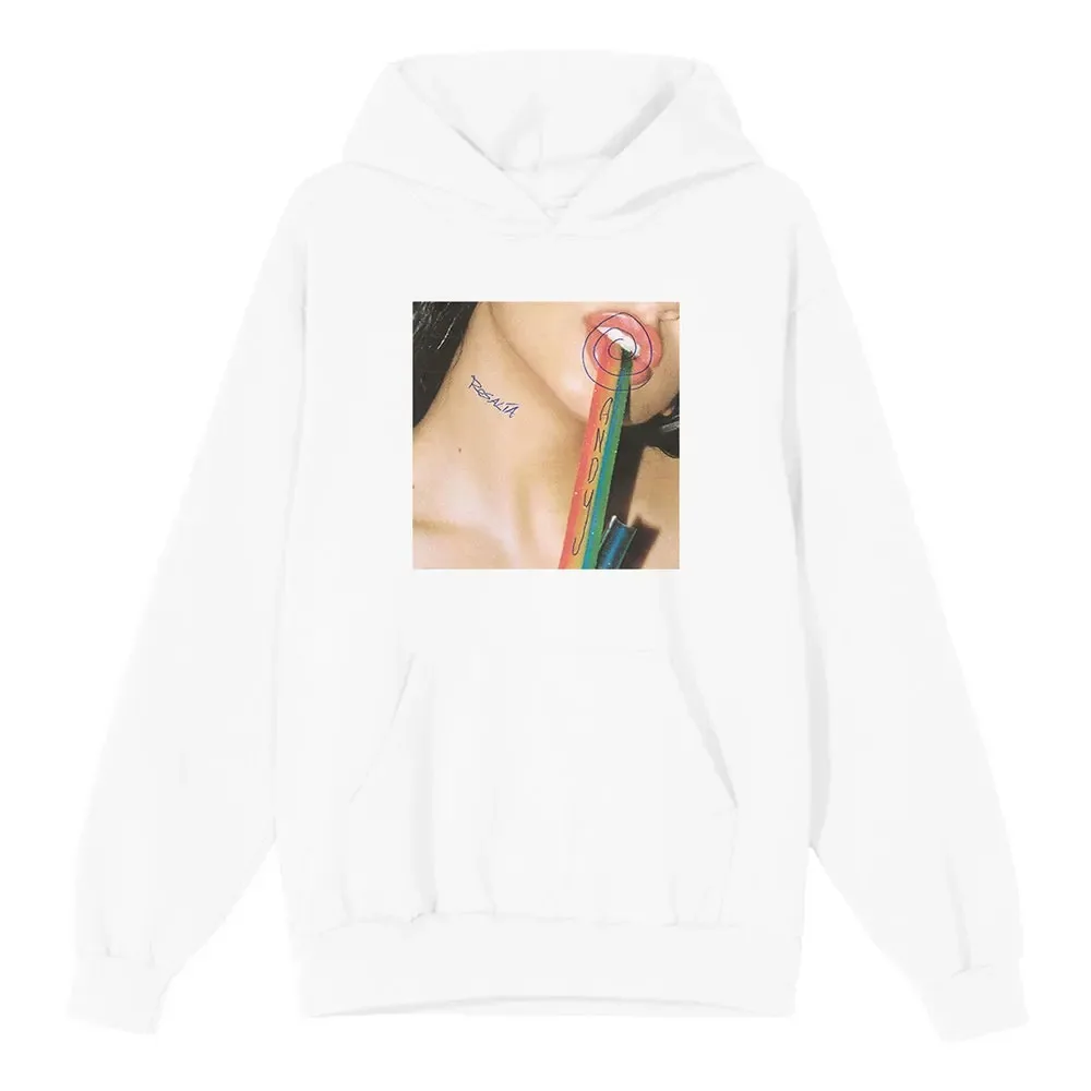 Rosalia Motomami - Women's Vintage Hoodie, Moletom Solto Com Capuz, Pullovers Oversize, Roupas Quentes, Rua Grunge, Outono,2024