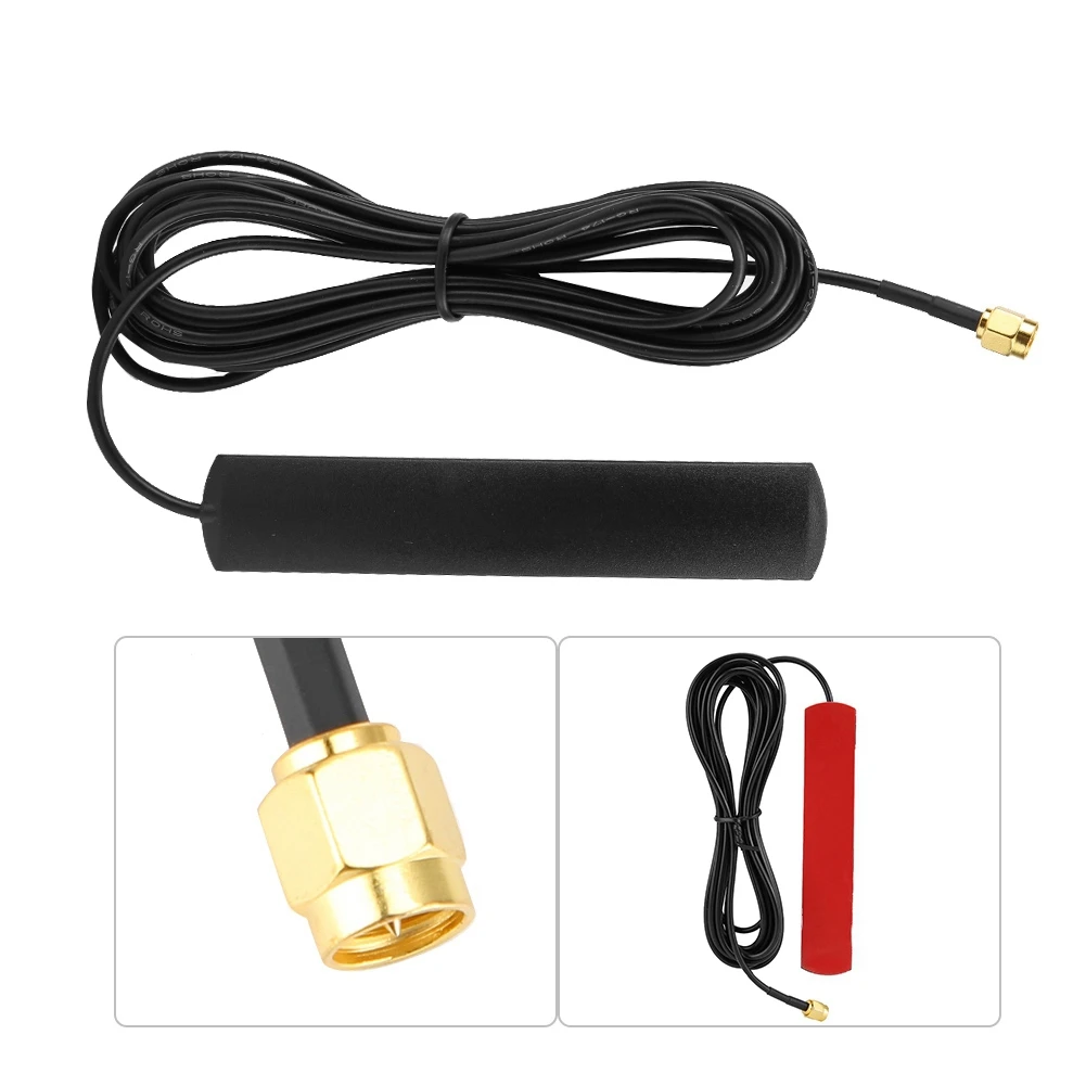 Wifi Antenna Bluetooth Wifi 2.4G SMA GPS Patch Antenna for IP PC USB Adapter Camera PCI PCIe Card hot