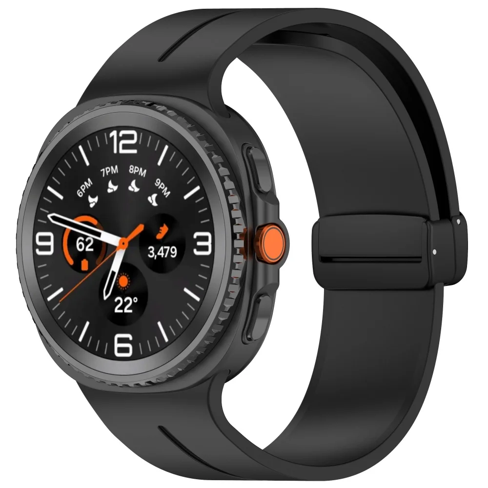 Magnetic Silicone Sports Loop Bracelet