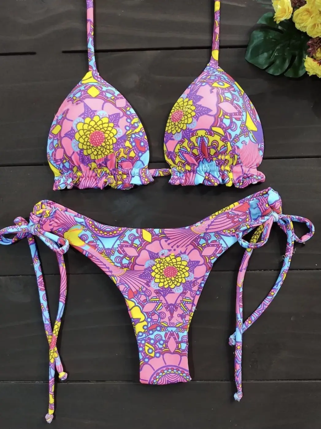 Bandage Bikinis 2023 Mujer Brazilian Bikini Set Swimsuit Women Swimming