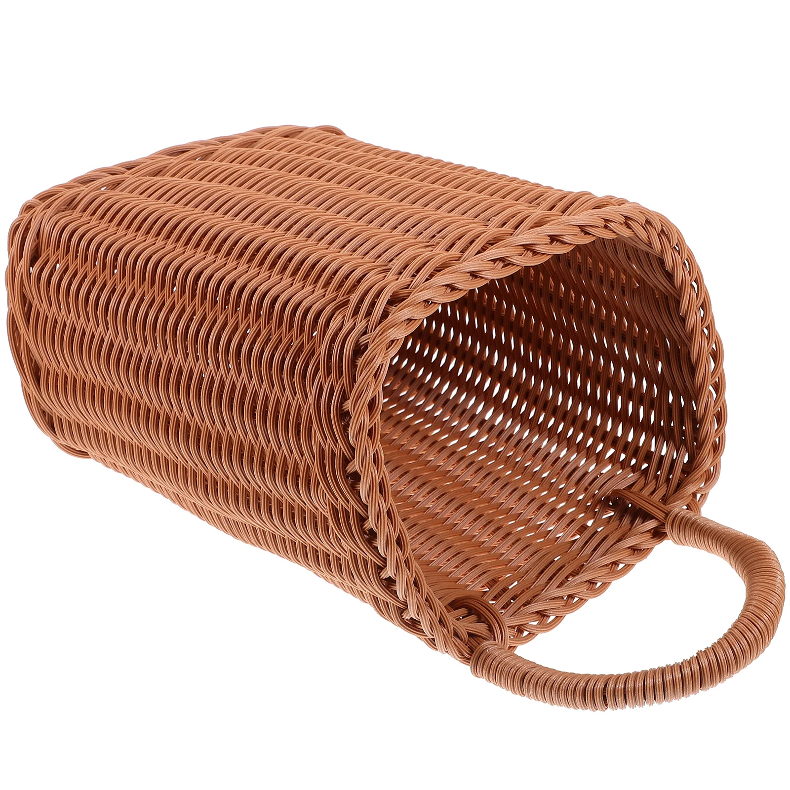 

Wall Hanging Storage Basket Bbq Potato Flowerpot Decoration for Living Room Vegetable Baskets Kitchen Imitation Rattan
