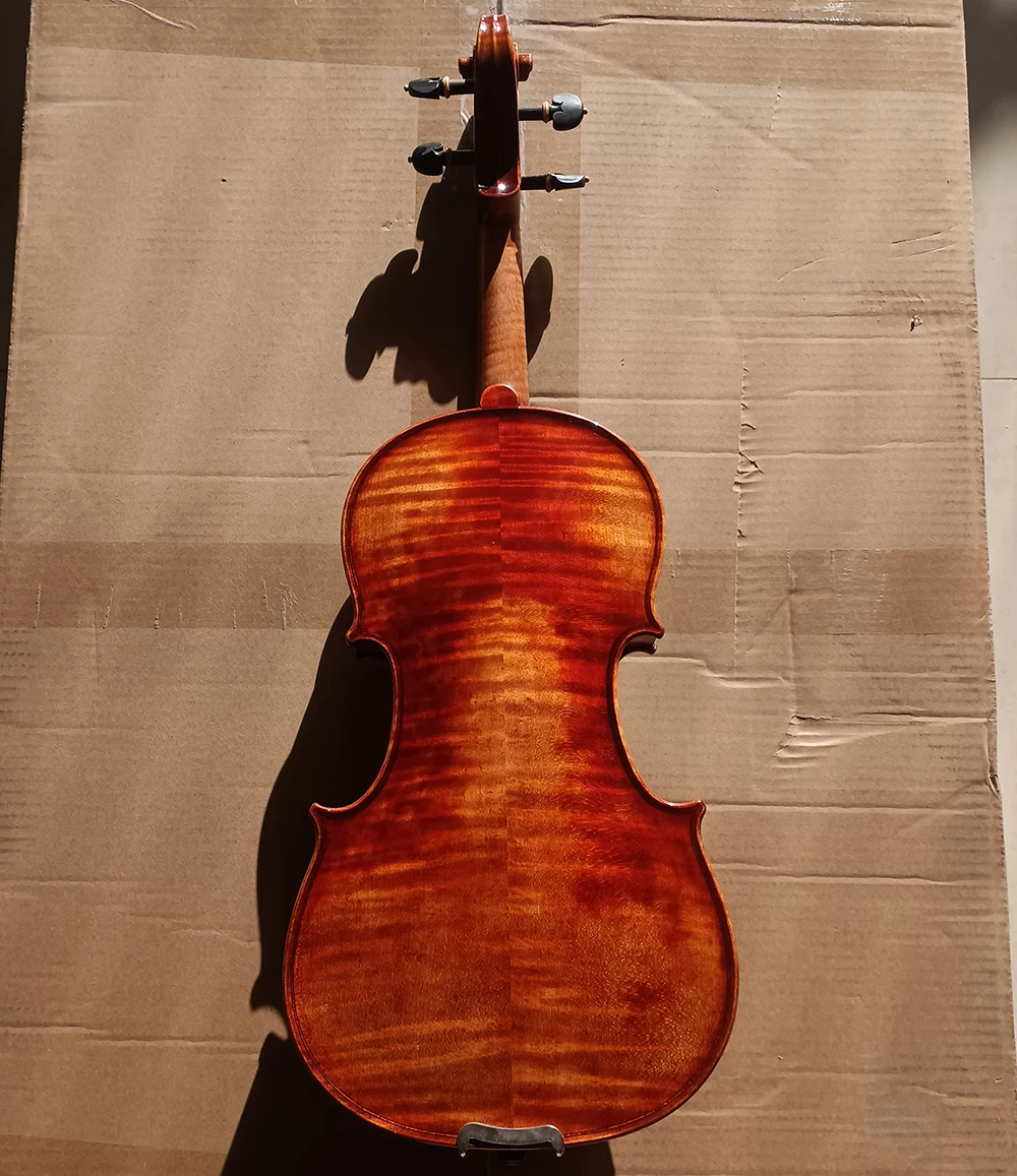 Stradivarius Handmade Violin 4/4 Italian retro varnish Antique Professional violin case bow