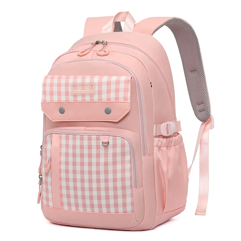 

Girls School Bags for Academic Style Backpack Portability Waterproof Teens College Student Large Travel Shoulder Bag Mochilas