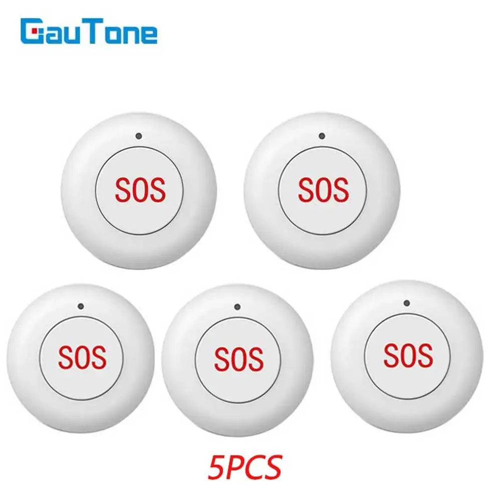 SOS Panic Button Security-Protection Emergency Button Home Security Alarm System For Older Connecting to An Alarm System