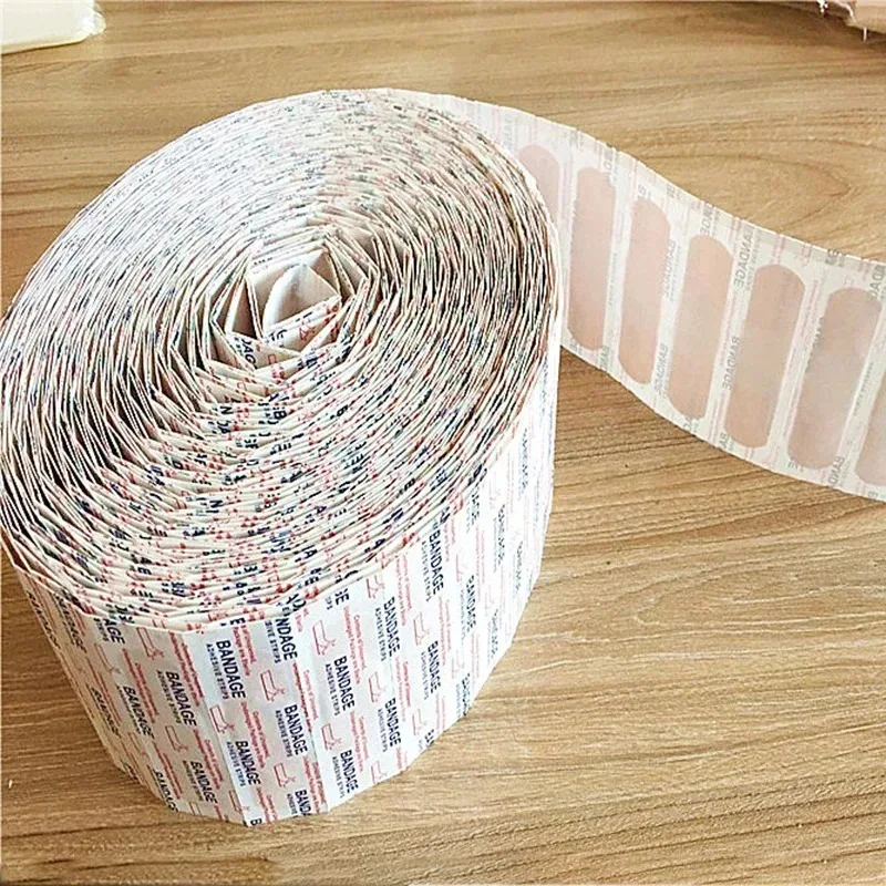 200/400/600/800Pcs Band-Aids Waterproof Cushion Adhesive Plaster Wound Hemostasis Sticker Band First Aid Bandage Medical Gauze