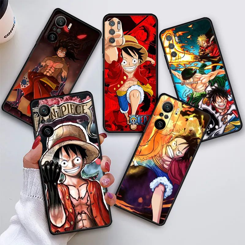 

Case For Xiaomi Redmi 12 10 9 12C 10C 10A 9A 9C 9T A1 9i K40 K60 K50 Gaming Note 8 7 Silicone Phone Cover Anime Manga One Piece