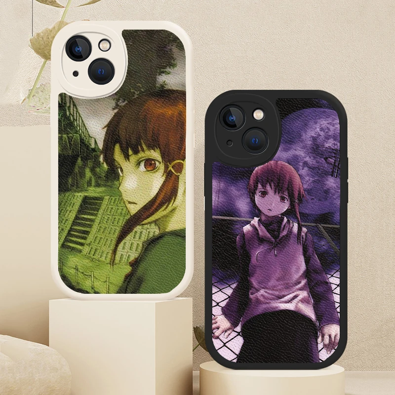Serial Experiments Lain Phone Case For iPhone 15 14 13 12