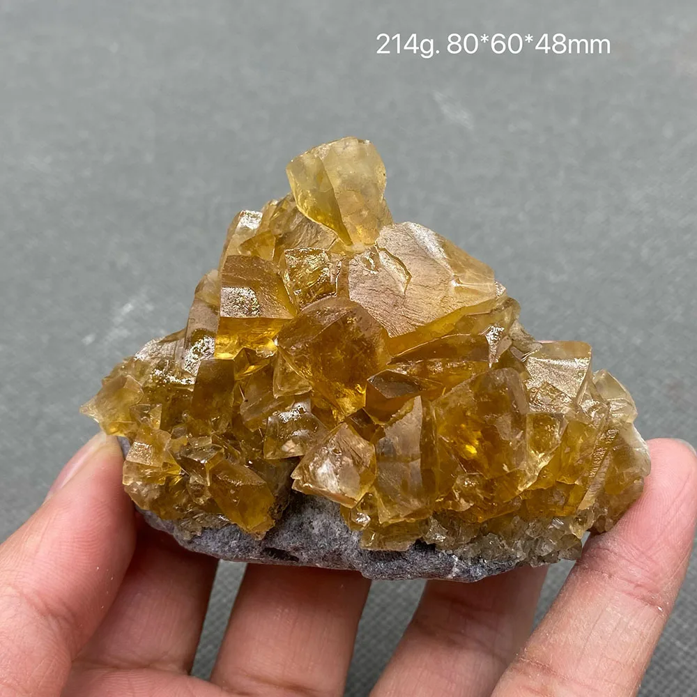 100% natural Orange Amber Calcite mineral specimen stones and crystals healing crystals quartz gemstones