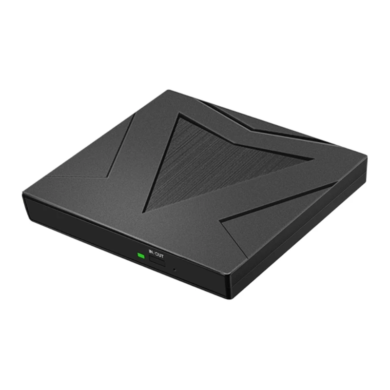 Multiunctional USB 3.0Type C External Optical Burners, Fast Speed DVD Player for Laptop Desktop Data Transfer