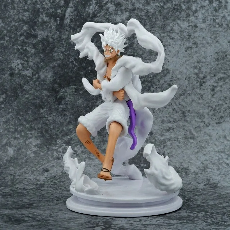 

ONE PIECE Nica Luffy White Monkey D. Luffy Roronoa Zoro Portgas·D· Ace Statue PVC Action Figure Collectible Model Toy Boxed