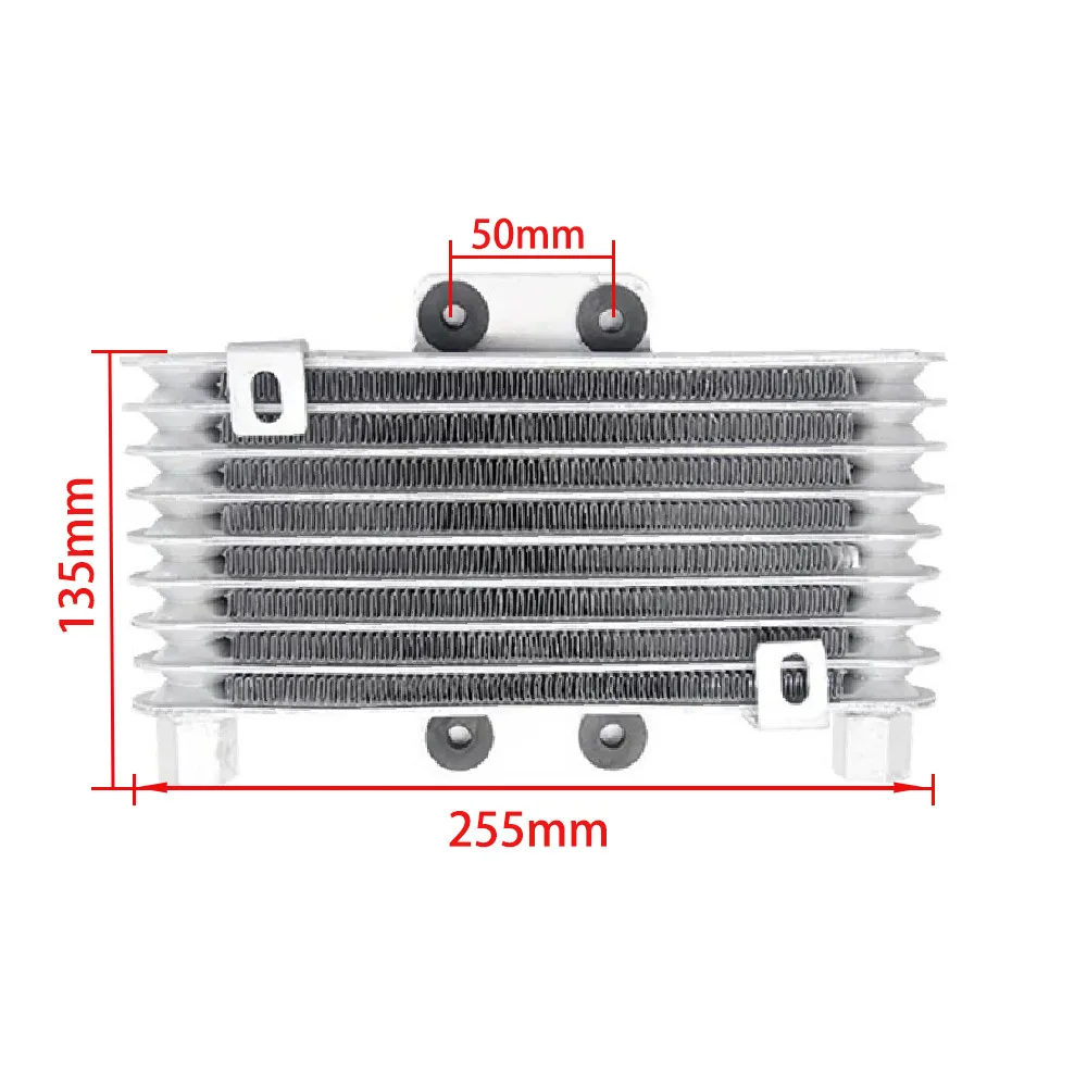 Motorcycle 125CC-250CC Engine Cooling Fan Oil Radiator with Fan Screws Parts Dirt Bike Engine Conversion Parts