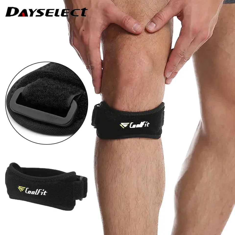 Knee Brace Support 1PCS Knee Pad Meniscus Support Injury Recovery Protective Sports Protector Band Brace Men Women