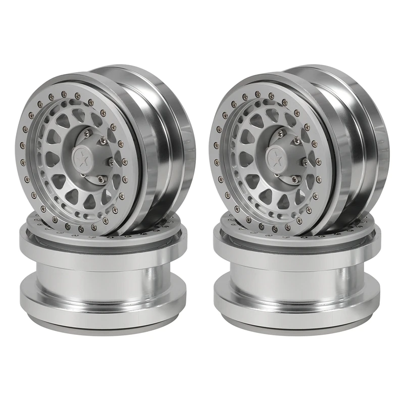 

4 шт., алюминиевые детали для радиоуправляемого гусеничного автомобиля, 2,9 дюйма