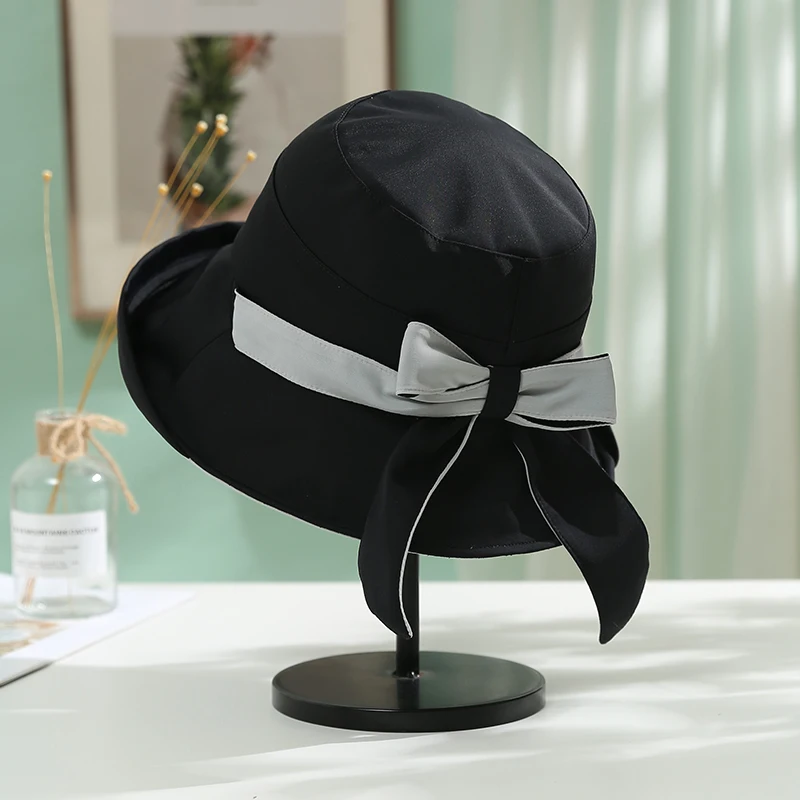 PTAH] Foldable Wide Brim Floppy Girls 