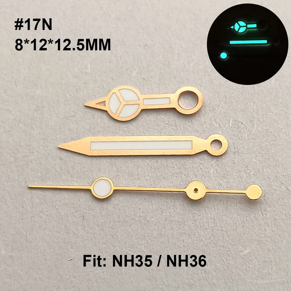 Luminous 12.5mm Watch Hands - Premium Watch Accessories