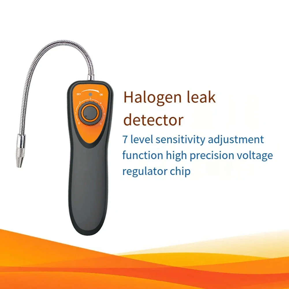 Air Conditioning Leak Detector Electronic Leak Detector Flexible Stainless Steel Probe High Sensitivity And Repeatability