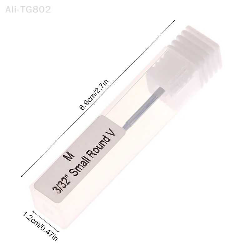 텅스텐 카바이드 안전 네일 드릴 비트 3/32인치 전동 네일 파일 기계용 큐티클 제거기