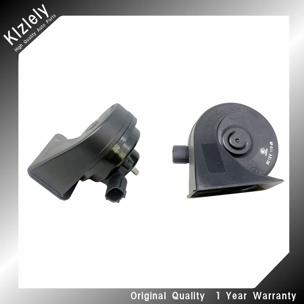 Snail Type Horn For KIA Carnival K5 Sorento Picanto 12V 410/510Hz Loud AutoHorn 110-125Db Twin Tone Waterproof Car Horns