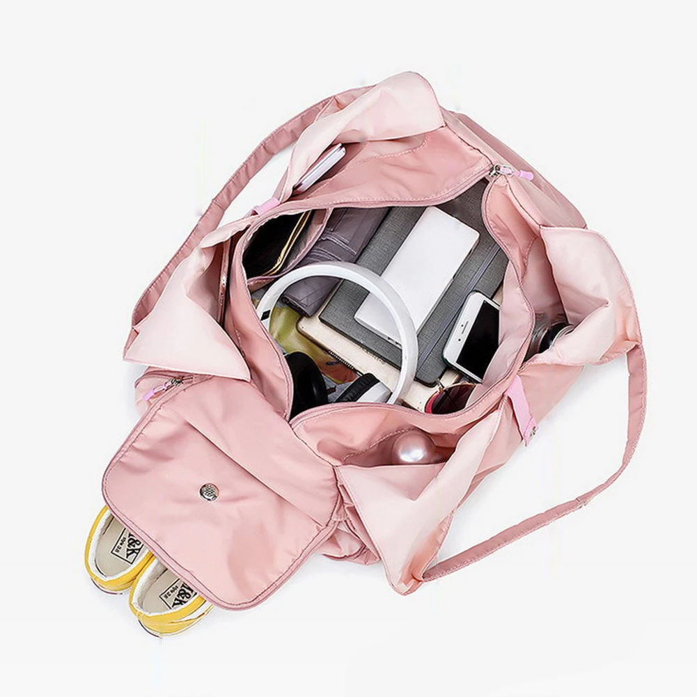 Fashion Women Shoulder Bags Ladies Travel Fitness Yoga Sports Tote Solid Casual Large Capacity Travel Storage Bag Handbag