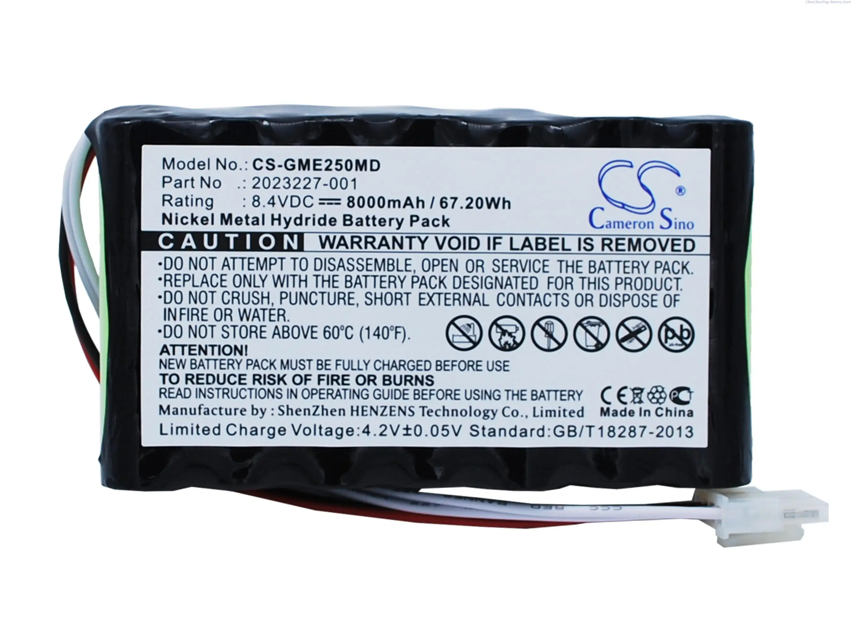 

CS 8.4V Ni-MH 8000mAh Medical Battery for Marquette Dash 2500, For Hellige Marquette MD 2500, Monitor Dash 2500 +tool and gifts
