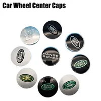 100pcs ABS 62mm 63mm Land Rover Car Wheel Center Caps Emblem For LAND RANGE ROVER Discovery Sport L322 L320 Evoque Accessories 1