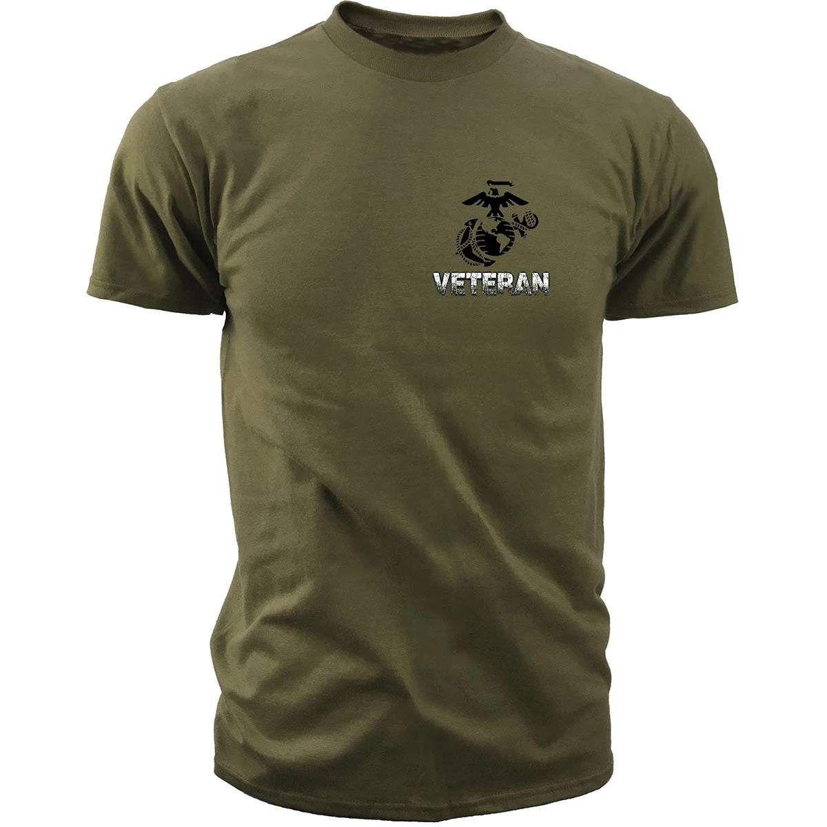 US Marines Corps Veteran Flag T-Shirt New 100% Cotton Short Sleeve Casual O-Neck Summer Mens T-shirt Size S-3XL 2