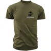 US Marines Corps Veteran Flag T-Shirt New 100% Cotton Short Sleeve Casual O-Neck Summer Mens T-shirt Size S-3XL 2