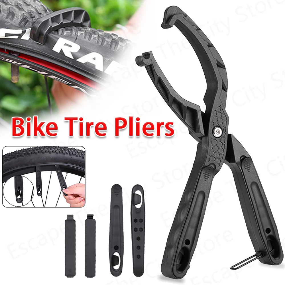 Bike Tire Pliers Tyre Remover Clamp Tire Changer Mountain Bike Wheel Repair Kit MTB Road  Bike Repair Tools Cycling Accessories