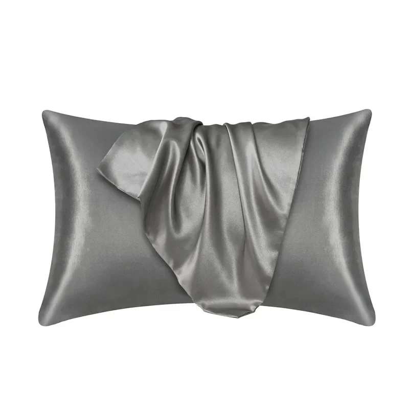 Premium 100% Natural Mulberry Silk Pillowcase for Hair and Skin Care - Anti-Frizz, Wrinkle-Resistant, and Hypoallergenic