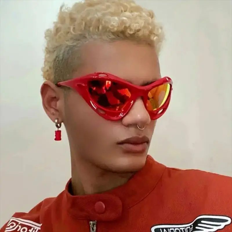 

2023 Y2k Punk Sunglasses Women Google Oversized Exaggeration Glasses Women/men Vintage Gafas De Sol Para Hombre Uv400