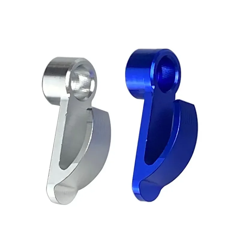 Universal Motorcycle Handlebar Hook Aluminium Alloy Helmet Holder Hook Single Hole For Dirt Bike Electric Scooter Storage